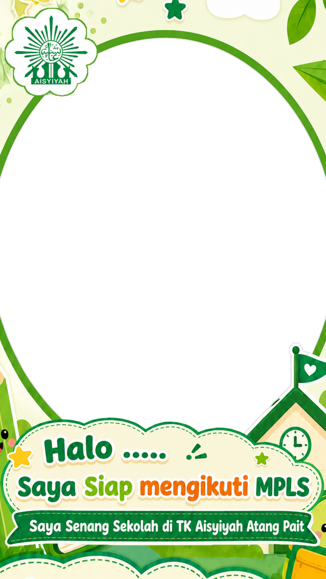 Twibbon TK Aisyiyah Atang Pait (Potrait)